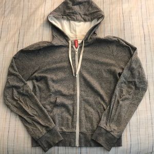 Heather gray light hoodie